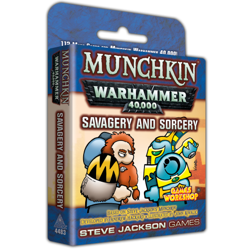 Munchkin Warhammer 40,000 Savagery and Sorcery