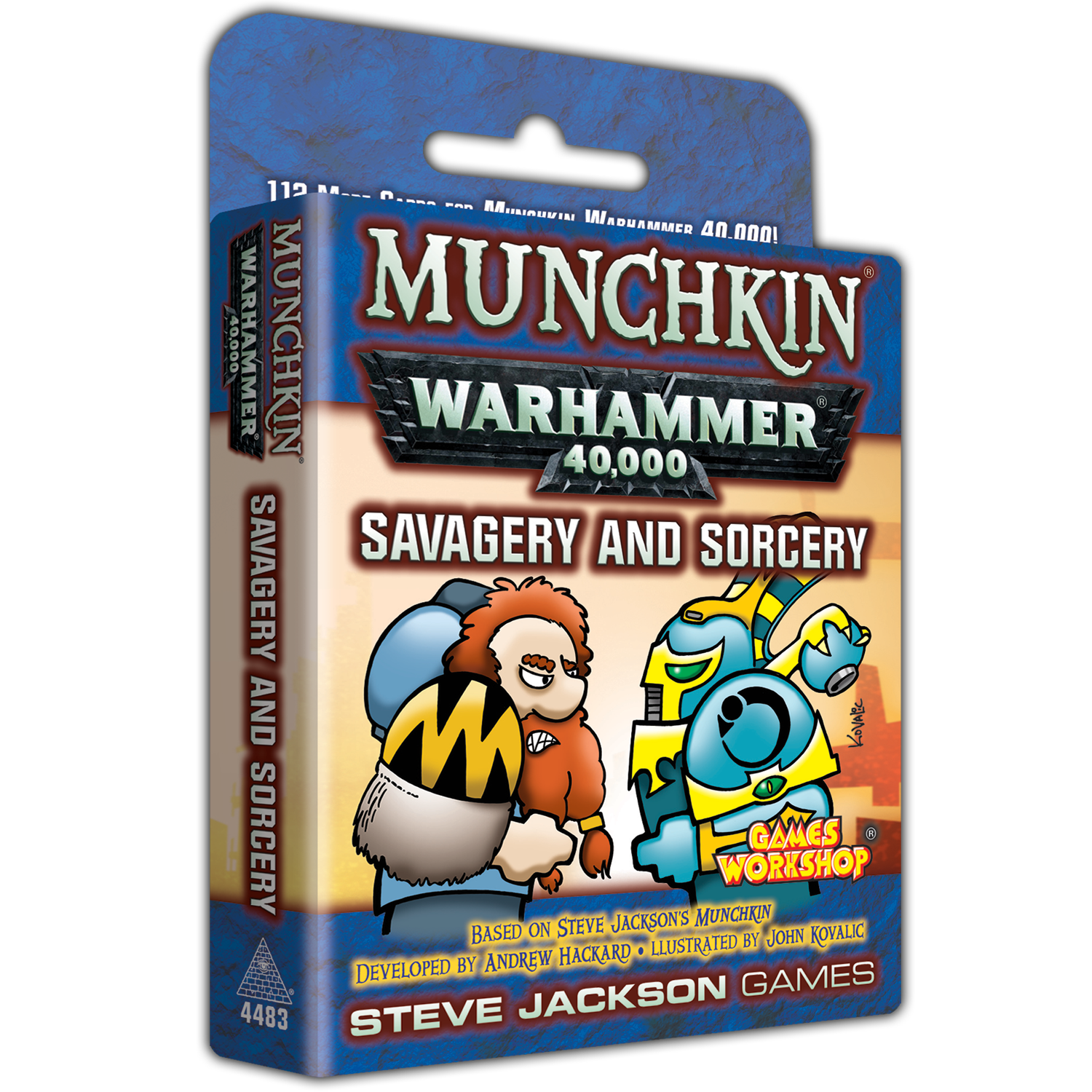 Nuovo di Zecca VERSIONE INGLESE Munchkin WARHAMMER 40,000 40k Board Game 