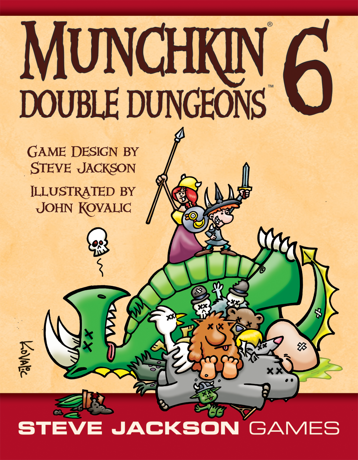 Munchkin Card Game Expansion 6 Double Dungeons Sjg1576 for sale online 