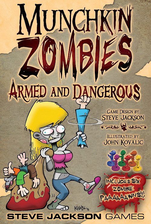 Munchkin Zombies: Armed and Dangerous cover