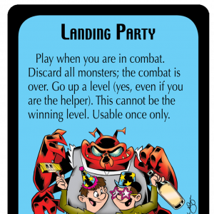Landing Party Star Munchkin Promo Card cover