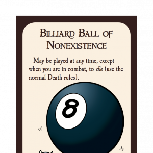 Billiard Ball of Nonexistence Munchkin Promo Card cover