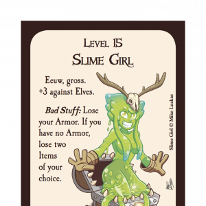 Slime Girl Munchkin Legends Guest Artist Edition Promo Card cover