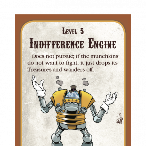 Indifference Engine Munchkin Steampunk Promo Card cover