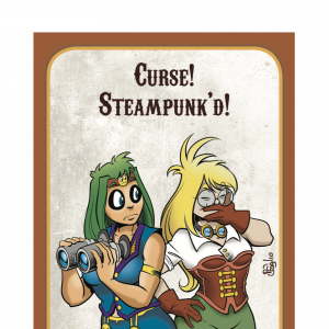 The Official Munchkin Steampunk Bookmark of Reckless Re Engineering Origins 2019 