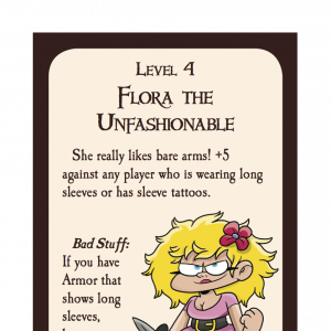Flora the Unfashionable Munchkin Promo Card cover