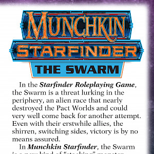Munchkin Starfinder The Swarm cover