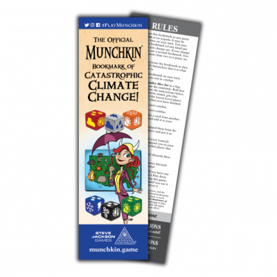 Weather Dice and a New Munchkin Bookmark cover