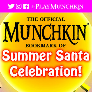 The Official Munchkin Bookmark of Summer Santa Celebration! cover