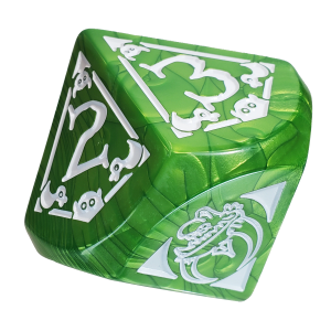 Colossal Munchkin Level Die (Green) cover