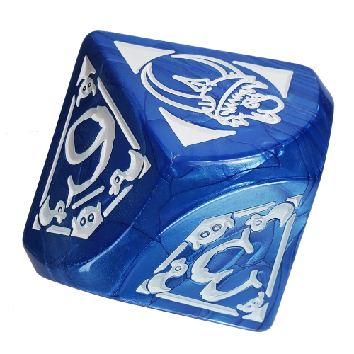 Colossal Munchkin Level Die (Blue) cover
