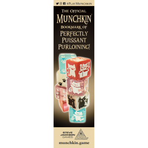The Official Munchkin Bookmark of Perfectly Pussiant Purloining! cover