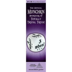 The Official Munchkin Bookmark of Totally Trivial Trivia! cover
