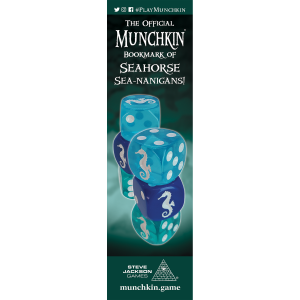 The Official Munchkin Bookmark of Seahorse Sea-nanigans! cover