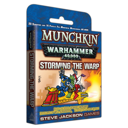 Munchkin Warhammer 40,000: Storming the Warp cover