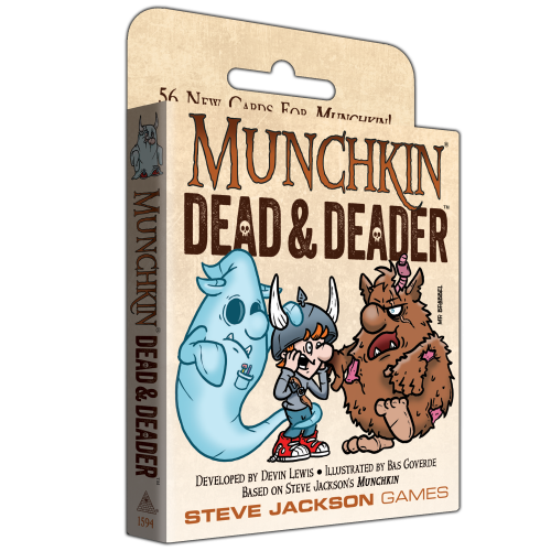 Munchkin Dead & Deader cover
