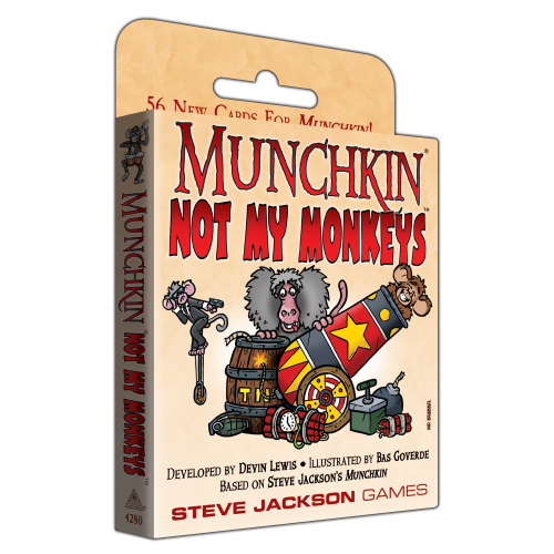 Munchkin: Not My Monkeys cover